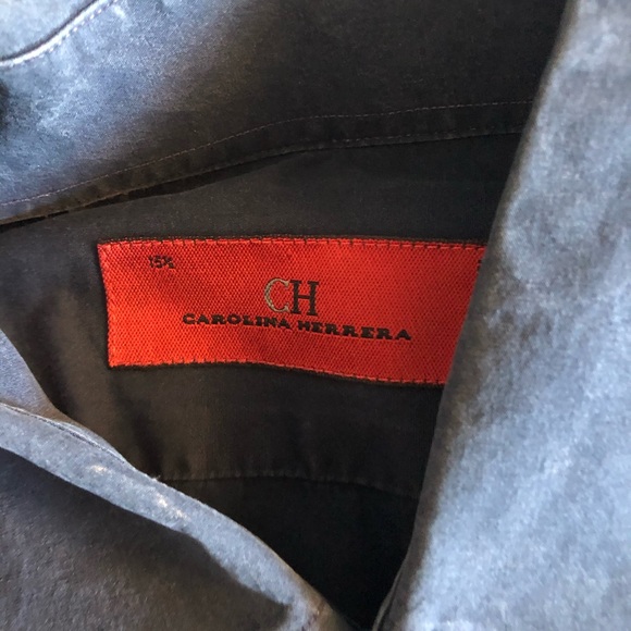 Men’s blue button down shirt - Picture 2 of 2